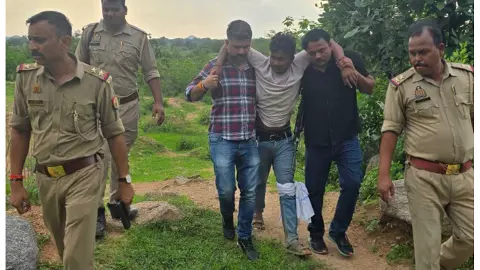 Gangrep case, one accused injured in police encounter, two escaped