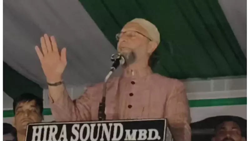 Asduddin Owaisis Public Assembly, Appeals to Muslims to Unite