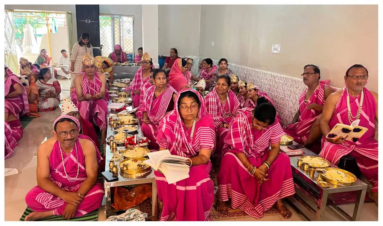 512 arghas donated to Samosaran Mandal under Siddha Chakra Maha Mandal Vidhan in Jhansi