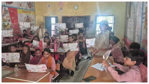 Shravasti News :मिशन शक्ति फेज–5.0 के तहत श्रावस्ती पुलिस का सशक्त अभियान