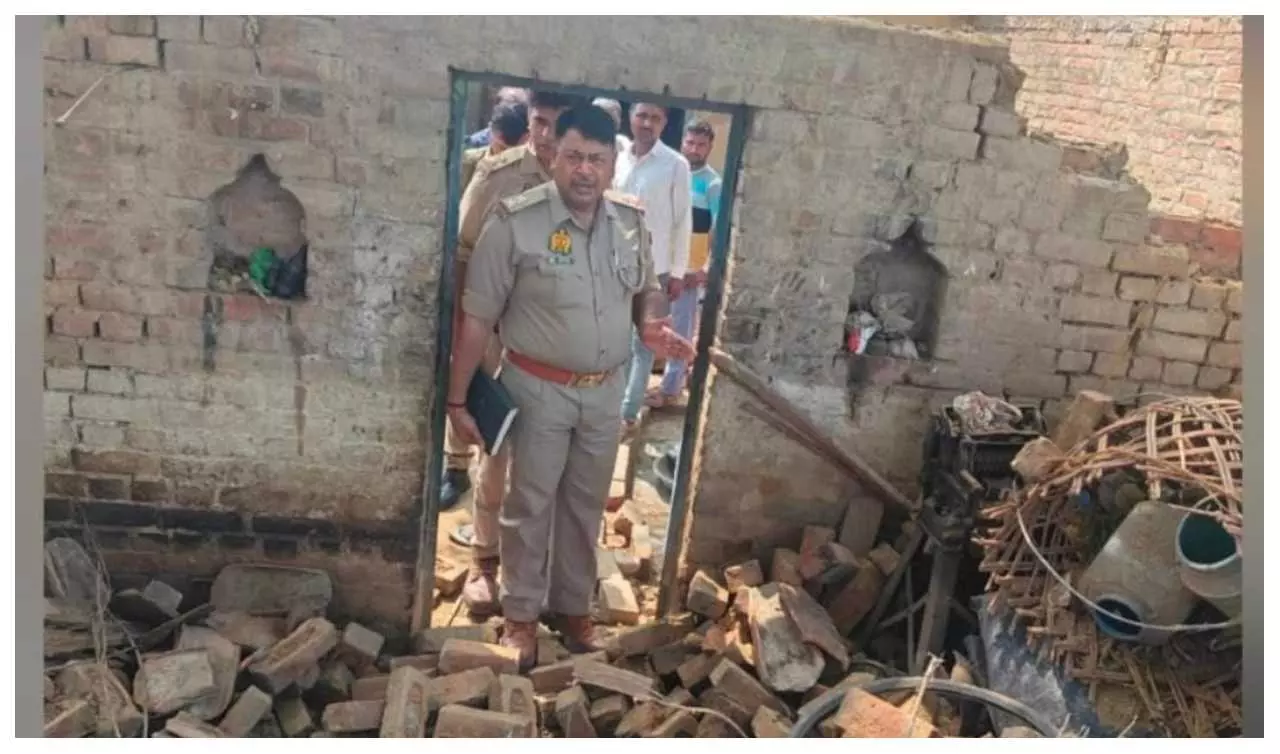 Five-year-old dies after crushing debris from falling raw house