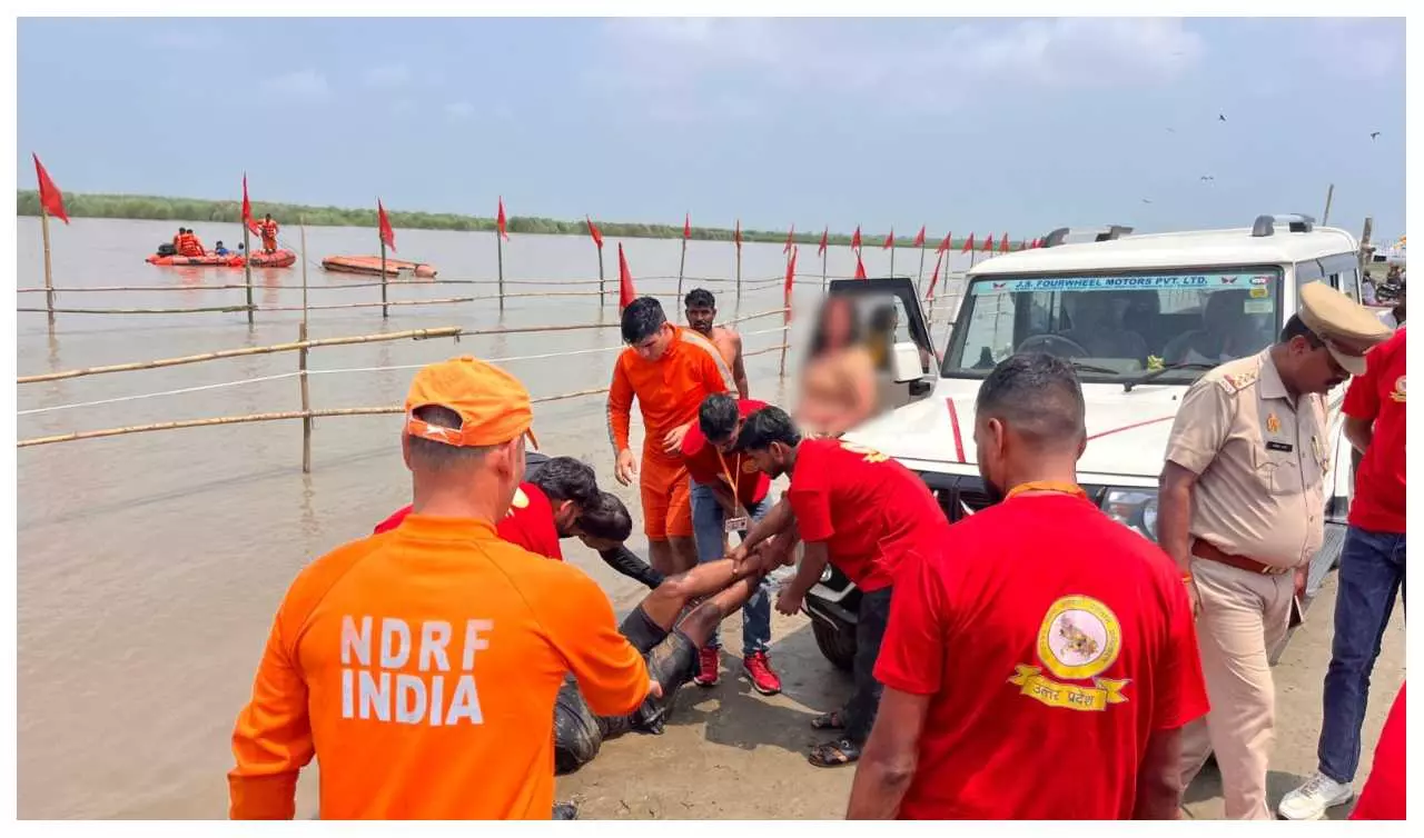 Administration Sajg and Musted, NDRF team conducts mock drill for Kanwar Yatra Administration Sajg and Musted, NDRF team conducts mock drill for Kanwar Yatra