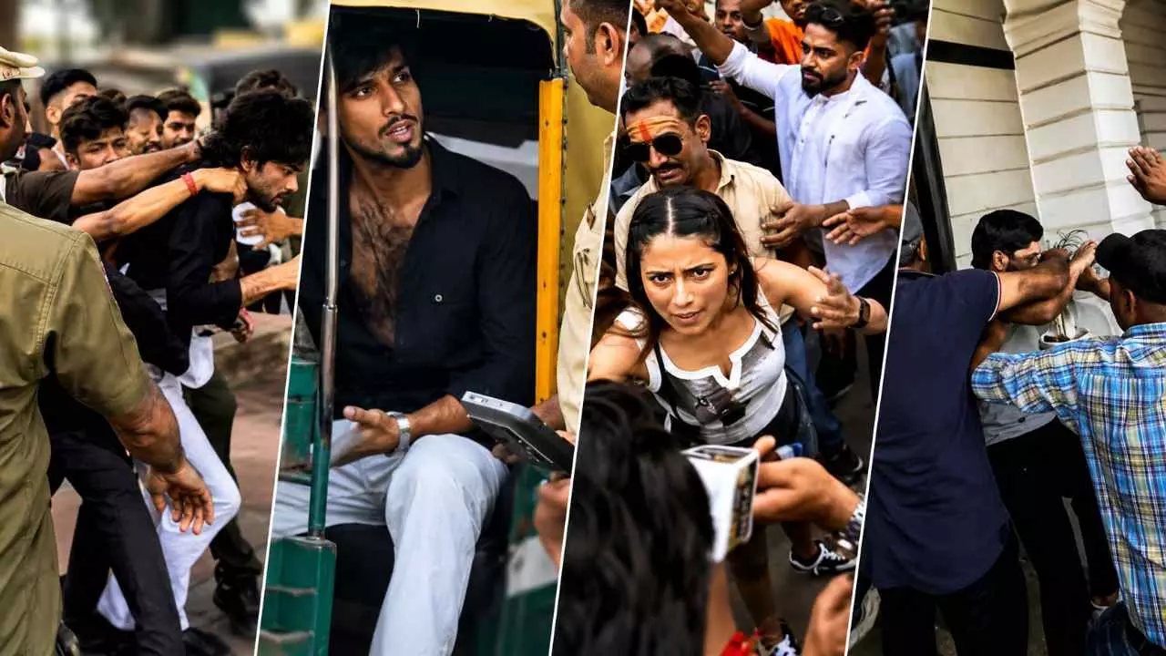 थप्पड़ मारे, सड़क पर घसीटा और कैमरे पर...CJP आंदोलन खत्म होते ही निशाना बने छात्र, वीडियो वायरल
