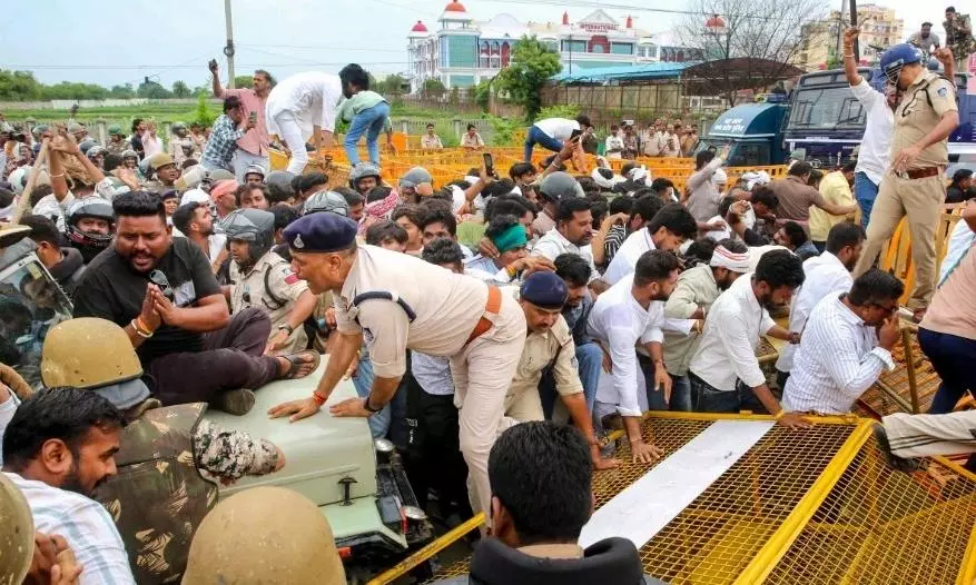 MP Farmer Protest