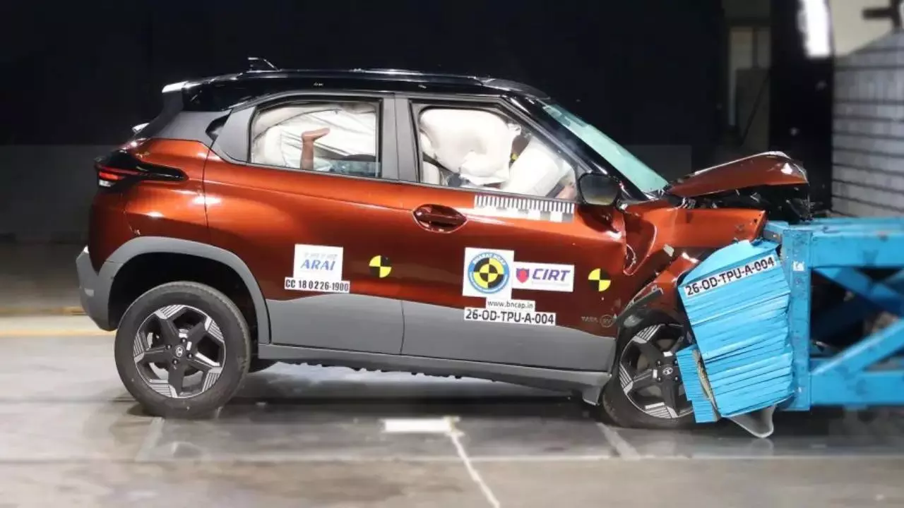 Tata Punch EV Safety Rating: Bharat NCAP Awards 5 Stars for Child and Adult Safety