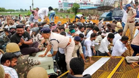 MP Farmer Protest