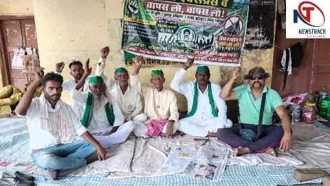 Chandauli News: विंध्य एक्सप्रेसवे विरोध: वार्ता न होने पर धरने पर बैठेंगे राकेश टिकैत
