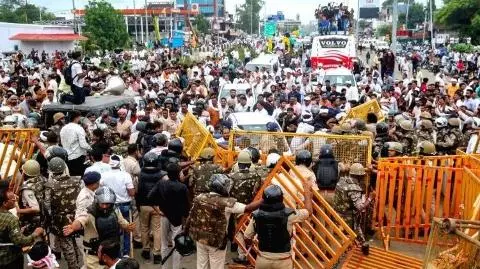 Bhopal Farmers Protest