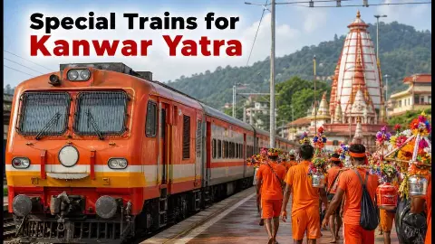 Kanwar Yatra 2026: Special Trains to Haridwar, MEMU-DEMU Routes Extended
