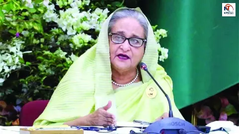 Sheikh Hasina Press Conference from India