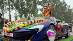 Kanwar Yatra 2026: McLaren-Themed Kanwar Goes Viral in Muzaffarnagar, Lord Shiva Seated Inside