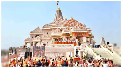 UP News: अयोध्या चढ़ावा चोरी विवाद पर सियासत तेज, सपा के आरोपों पर भाजपा-संत समाज का पलटवार