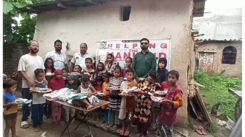 educational materials distributed and nutritious snacks educational materials distributed and nutritious snacks