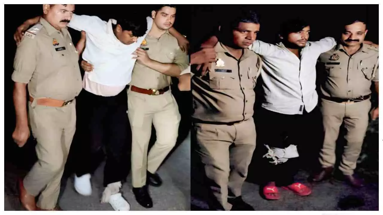 Bulandshahr News: 24 घंटे में दूसरी मुठभेड़, मुकेश सोलंकी हत्याकांड के दो आरोपी भाई ढेर नहीं, लंगड़े Bulandshahr News: 24 घंटे में दूसरी मुठभेड़, मुकेश सोलंकी हत्याकांड के दो आरोपी भाई ढेर नहीं, लंगड़े