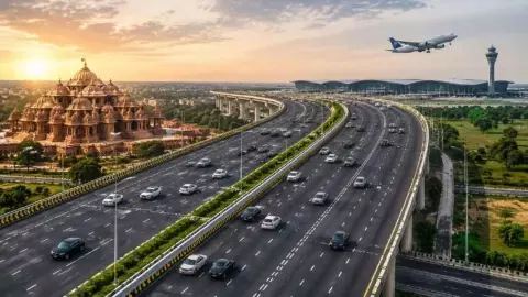 Akshardham To Jewar Airport Expressway