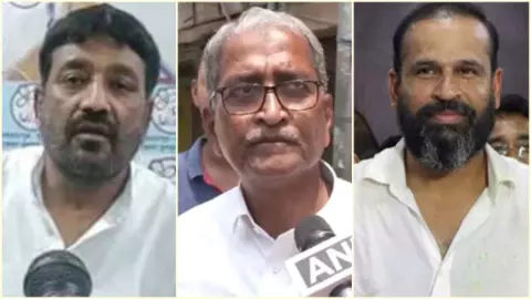 ममता के 3 बागी मुस्लिम सांसदों का बड़ा खेला! BJP-NDA को दिया ऐसा झटका...पलट गई पूरी सियासत ममता के 3 बागी मुस्लिम सांसदों का बड़ा खेला! BJP-NDA को दिया ऐसा झटका...पलट गई पूरी सियासत