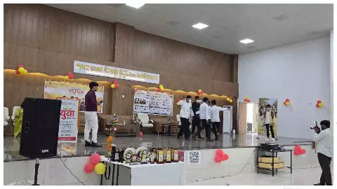 Siddharthnagar News:नशा मुक्त युवा–विकसित भारत प्रतियोगिताएं, युवाओं ने ली नशा मुक्ति की शपथ