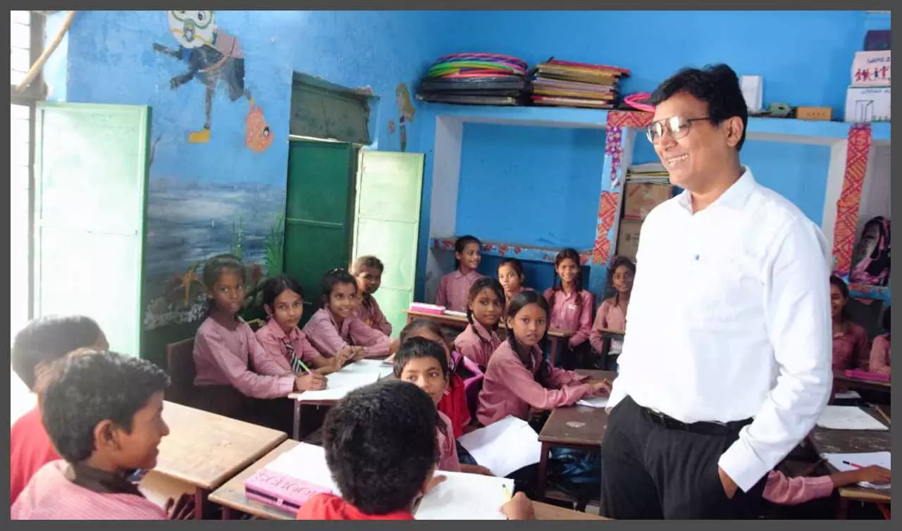 DM Anjani Kumar Singh taught at Abhyudaya Kendra and School DM Anjani Kumar Singh taught at Abhyudaya Kendra and School