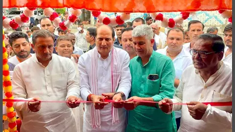 Suresh Rana opens camp in Shamli