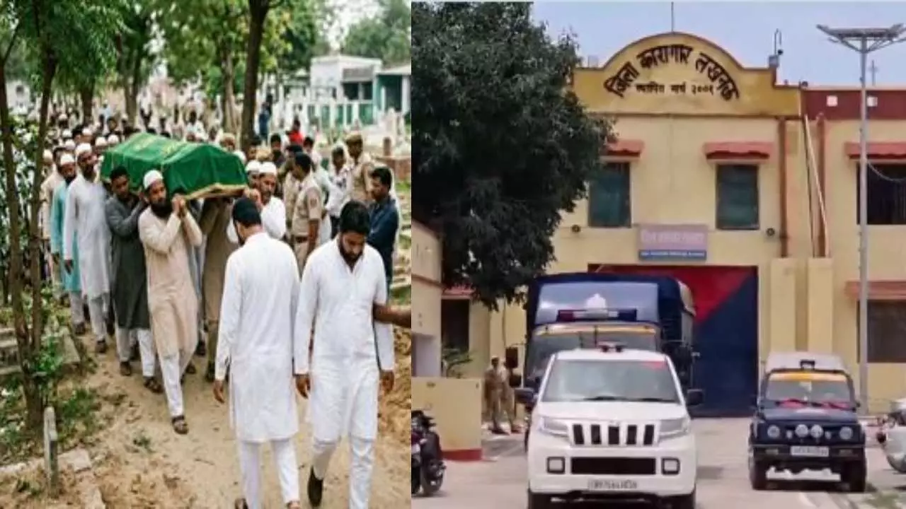Atiq Ahmed के बेटे अबान का जनाजा आज, आखिरी दीदार के लिए लखनऊ जेल से बाहर निकला भाई उमर
