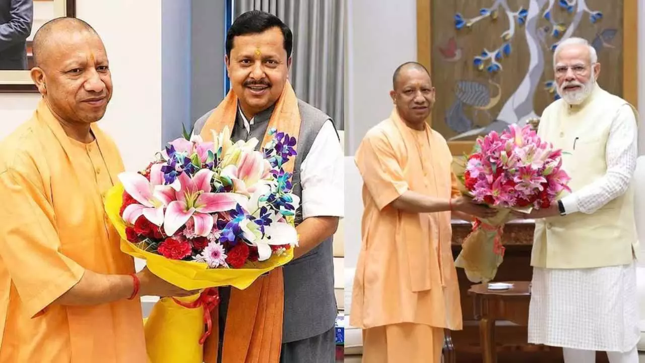 दिल्ली में CM योगी की ‘डबल मीटिंग’...PM मोदी के बाद नितिन नवीन से मुलाकात, UP में बड़े बदलाव की आहट! दिल्ली में CM योगी की ‘डबल मीटिंग’...PM मोदी के बाद नितिन नवीन से मुलाकात, UP में बड़े बदलाव की आहट!