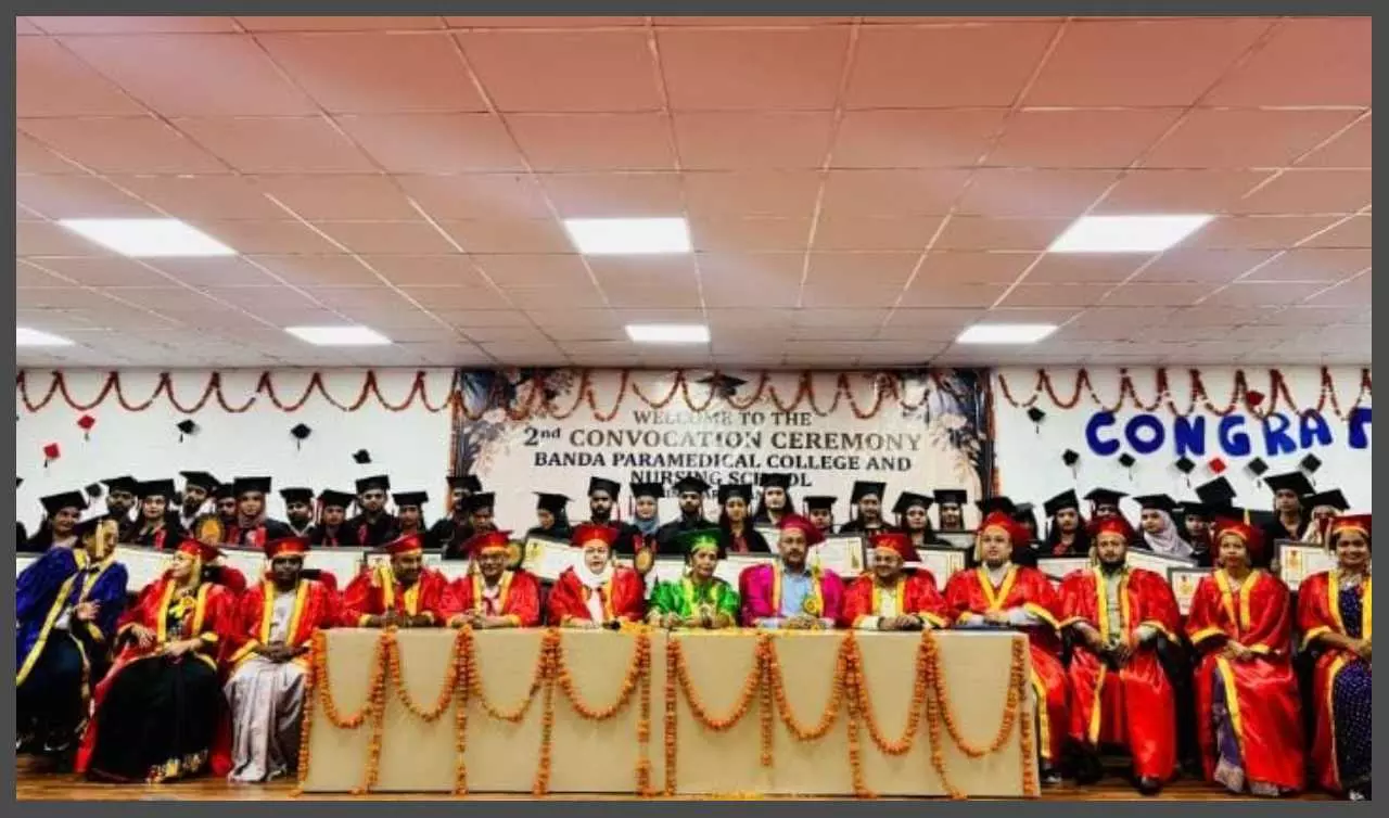 Second Convocation of BSC Nursing at Paramedical College, Students Get Titles