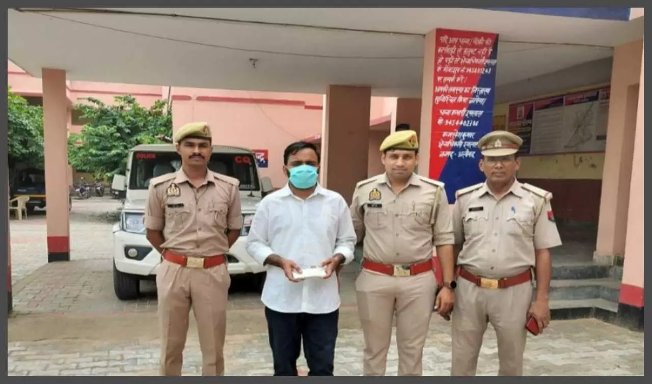 Wanted accused in DLED exam case arrested from Lucknow Wanted accused in DLED exam case arrested from Lucknow