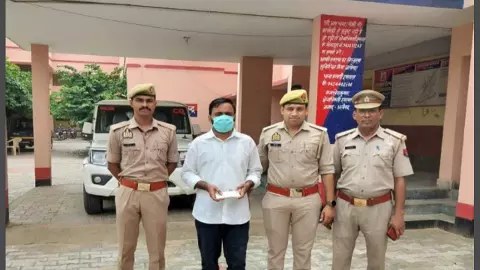Wanted accused in DLED exam case arrested from Lucknow Wanted accused in DLED exam case arrested from Lucknow