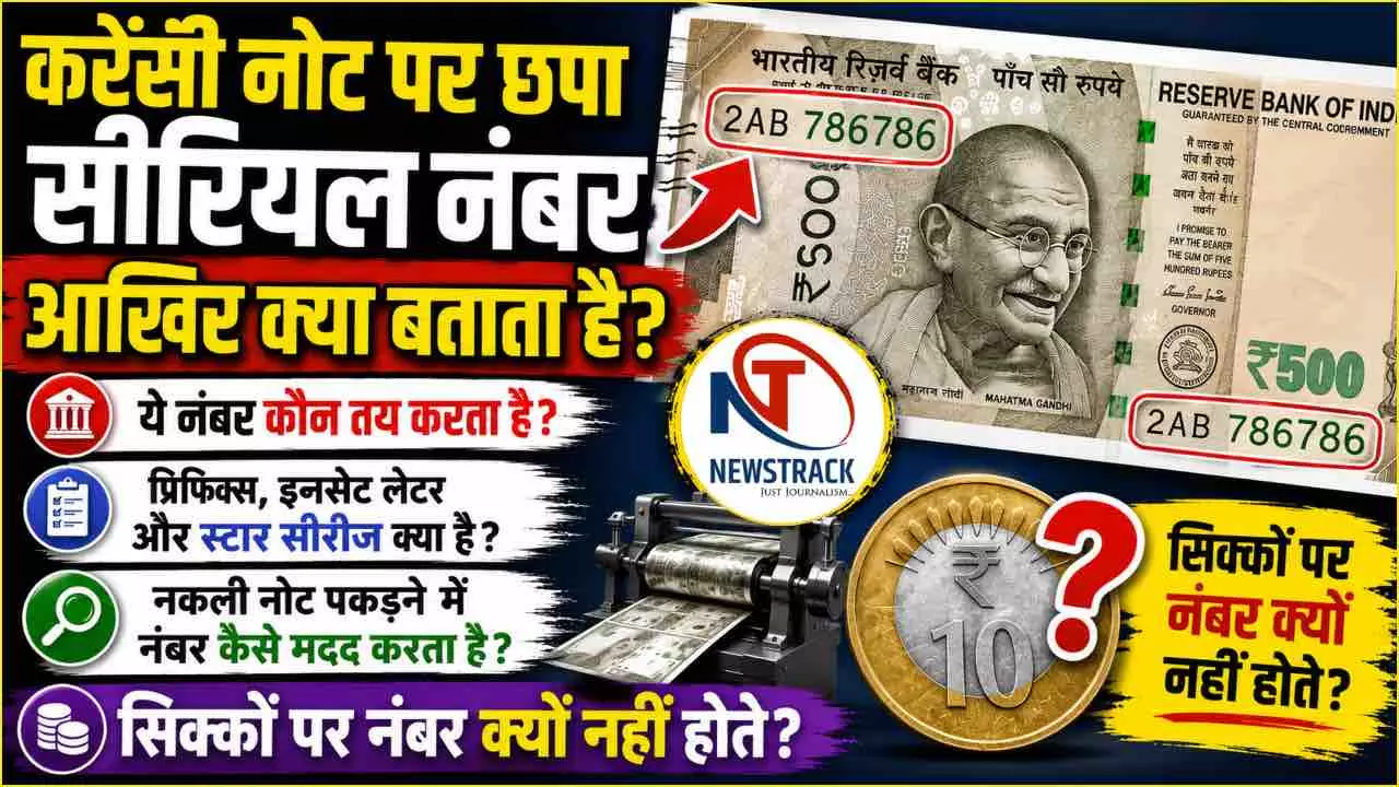 Indian currency serial number