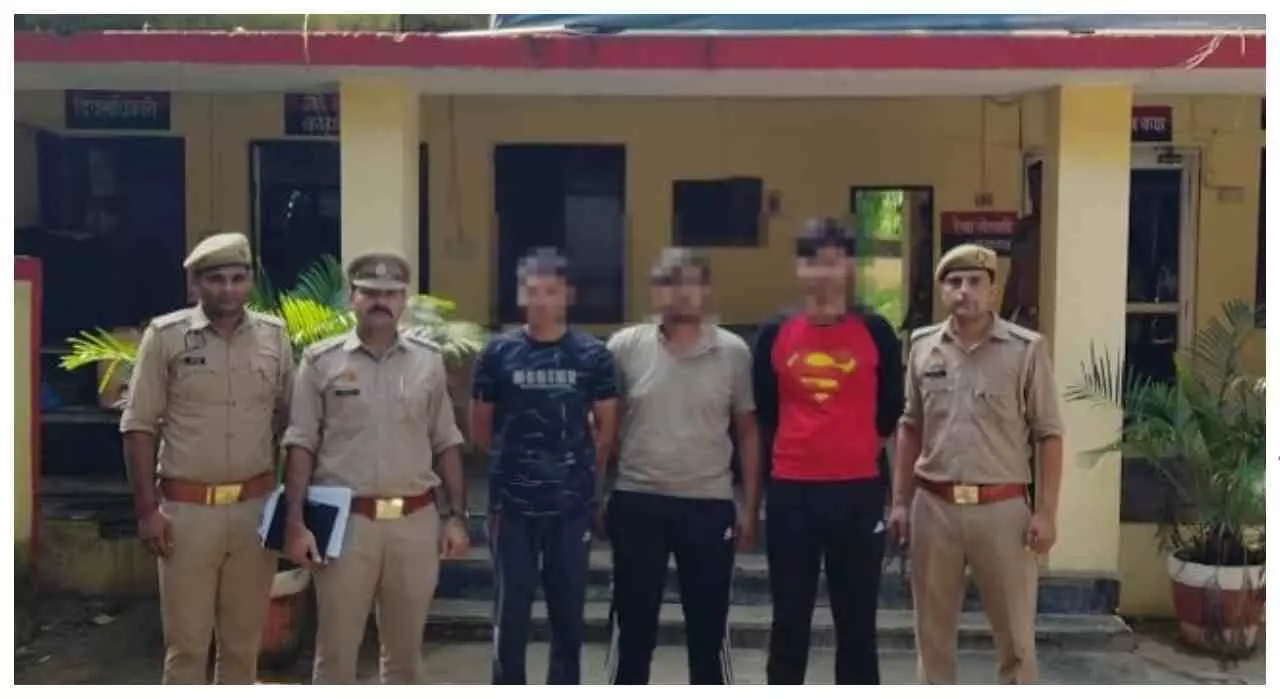 Aligarh News: पति-पत्नी से मारपीट और छेड़छाड़, पिसावा पुलिस ने तीन आरोपी दबोचे Aligarh News: पति-पत्नी से मारपीट और छेड़छाड़, पिसावा पुलिस ने तीन आरोपी दबोचे