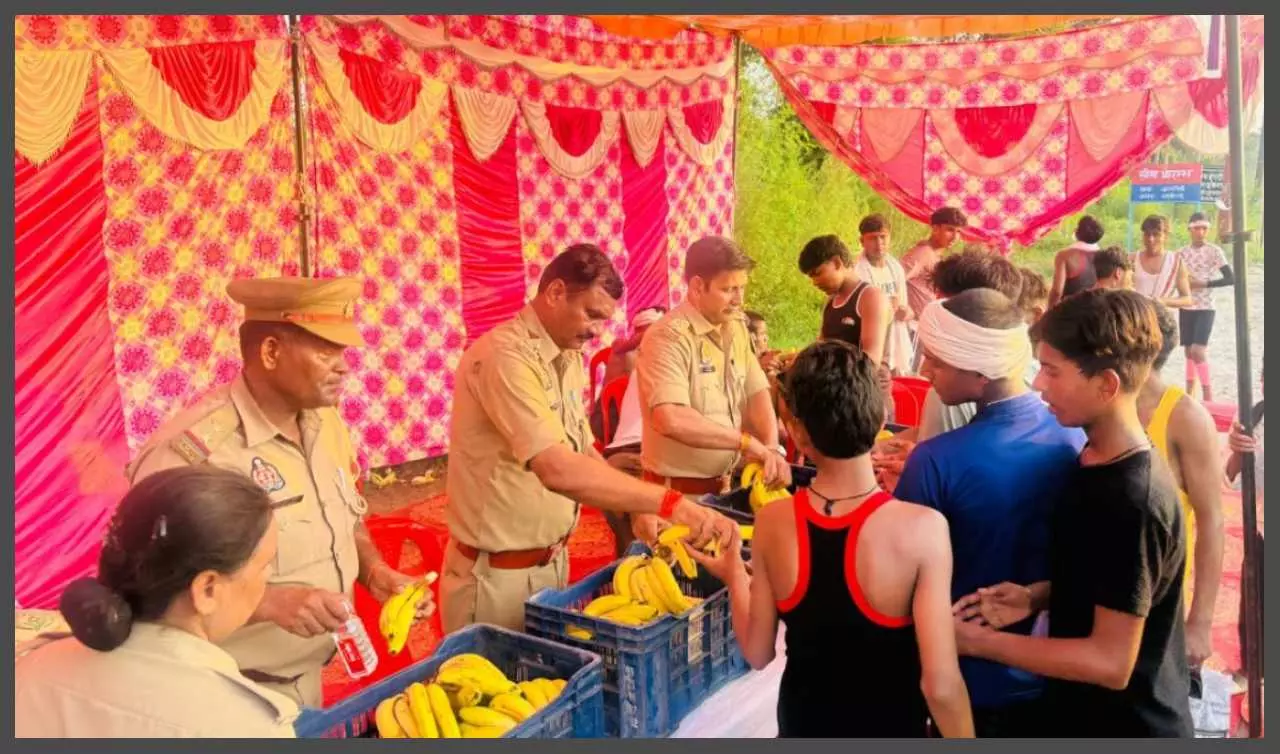 Police alert, two horns camp ready before Sawan Monday Police alert, two horns camp ready before Sawan Monday