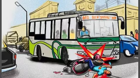 Youth riding bike hit by roadways bus, one killed, other seriously injured Youth riding bike hit by roadways bus, one killed, other seriously injured