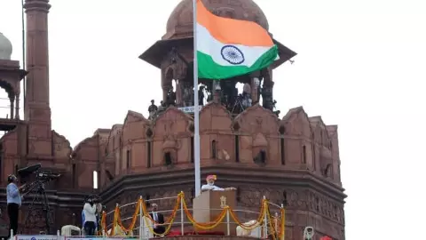 Red Fort Tricolour Hoisting Rope: the Rope Used to Hoist It Also Has a 1947 History
