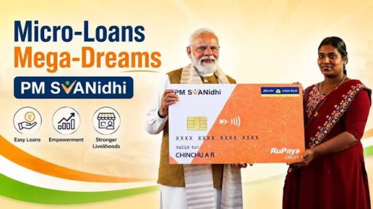 PM SVANidhi Scheme: Get Loans Up to ₹50,000 and ₹30,000 RuPay Credit Card PM SVANidhi Scheme: Get Loans Up to ₹50,000 and ₹30,000 RuPay Credit Card