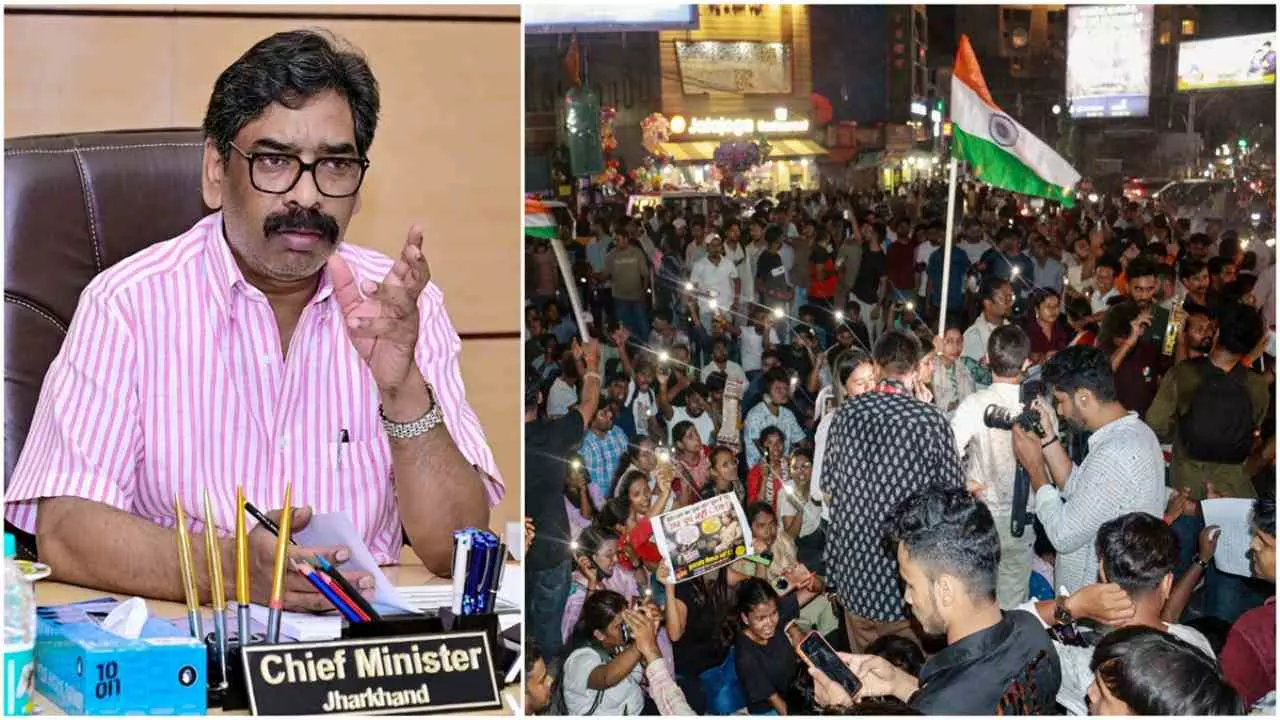 झारखंड में छात्रों का आंदोलन पड़ा भारी, सदन में घिरे CM हेमंत सोरेन...कर दिया बड़ा ऐलान