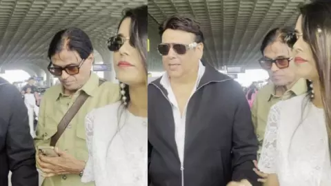 Govinda Spotted With Komal Rani Swarnkar Affairs Govinda Spotted With Komal Rani Swarnkar Affairs