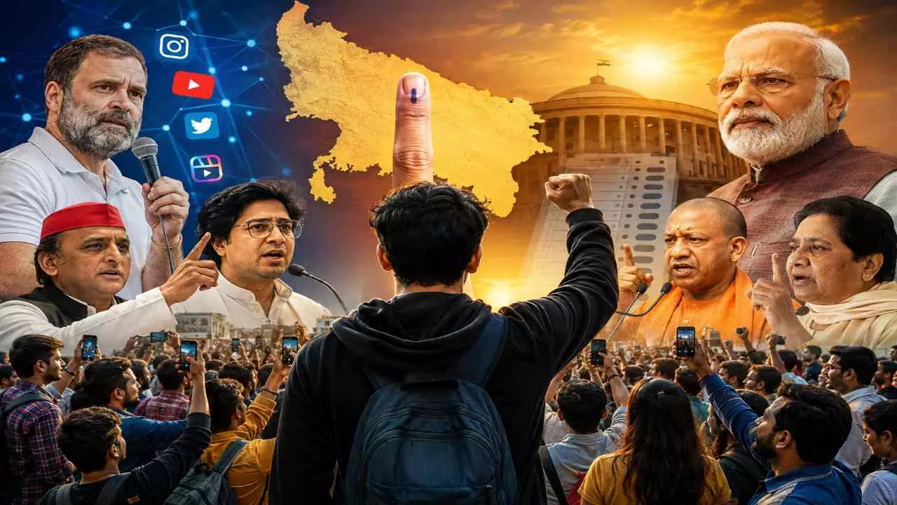 अब जाति नहीं Gen-Z तय करेंगे किसकी बनेगी सरकार? 2 करोड़ युवा वोटर बदलेंगे UP का चुनावी गणित, BJP से SP तक... सबकी बढ़ी टेंशन अब जाति नहीं Gen-Z तय करेंगे किसकी बनेगी सरकार? 2 करोड़ युवा वोटर बदलेंगे UP का चुनावी गणित, BJP से SP तक... सबकी बढ़ी टेंशन