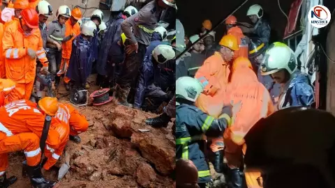 Mumbai Ghatkopar Landslide Mumbai Ghatkopar Landslide