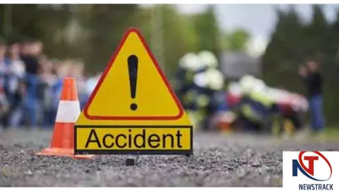 Jalaun News: तेज रफ्तार क्रेटा ने बाइक में मारी टक्कर, खंती में गिरी कार; चार घायल