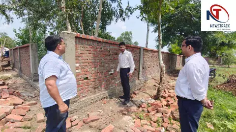 Lakhimpur kheri News: पुरानी ईंटों से बन रही थी बाउंड्रीवाल, सीडीओ ने मारा छापा; कार्रवाई के निर्देश