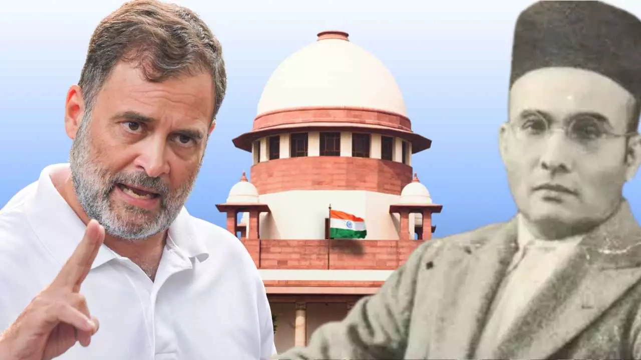 सावरकर टिप्पणी केस में राहुल गांधी को SC से सुप्रीम राहत, UP में चल रही पूरी कार्रवाई रद्द सावरकर टिप्पणी केस में राहुल गांधी को SC से सुप्रीम राहत, UP में चल रही पूरी कार्रवाई रद्द