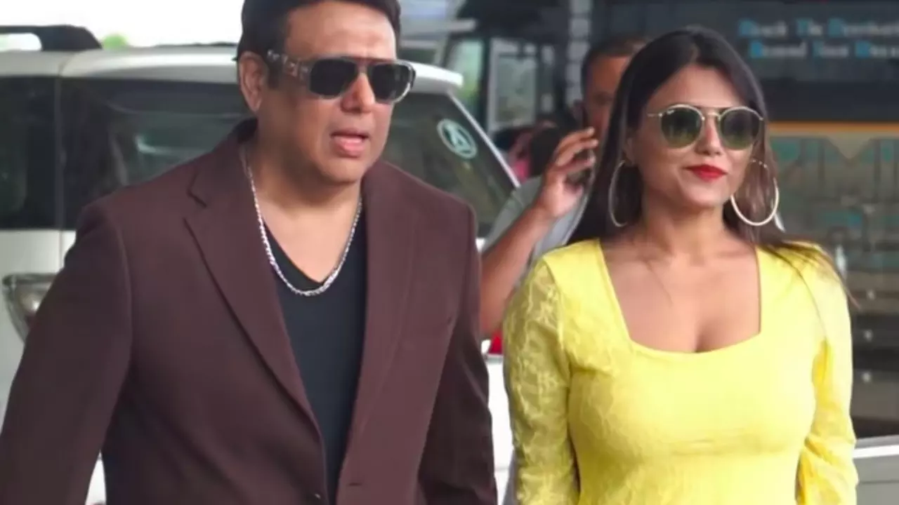 Govinda With Rumoured Girlfriend
