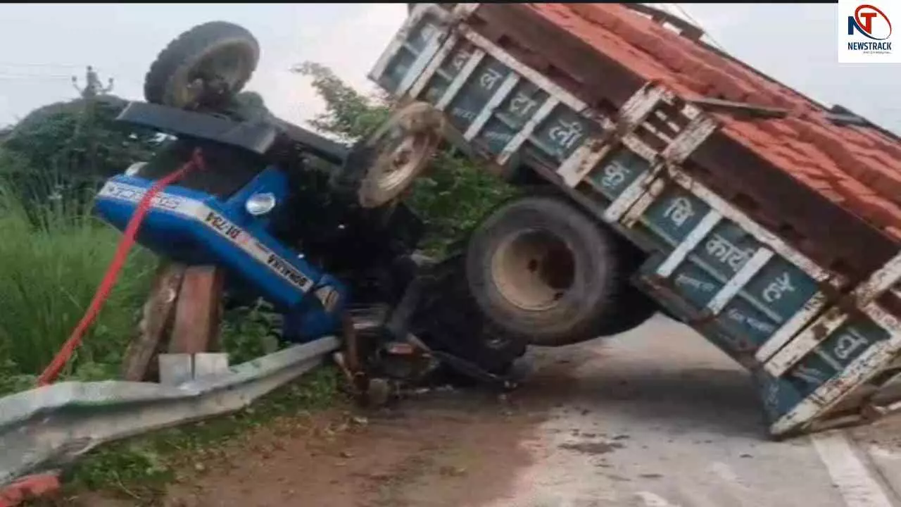 Tractor Trolley Accident