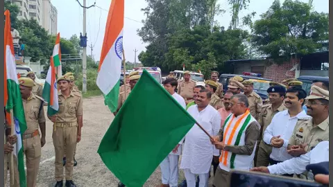 Patriotic celebration on Independence Day Patriotic celebration on Independence Day