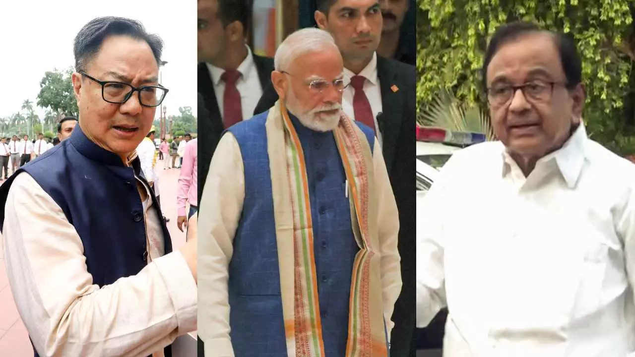 कौन-कौन है दिमागी नक्सल?  चिदंबरम के बयान पर रिजिजू ने दी सफाई, PM के भाषण पर सियासी बवाल