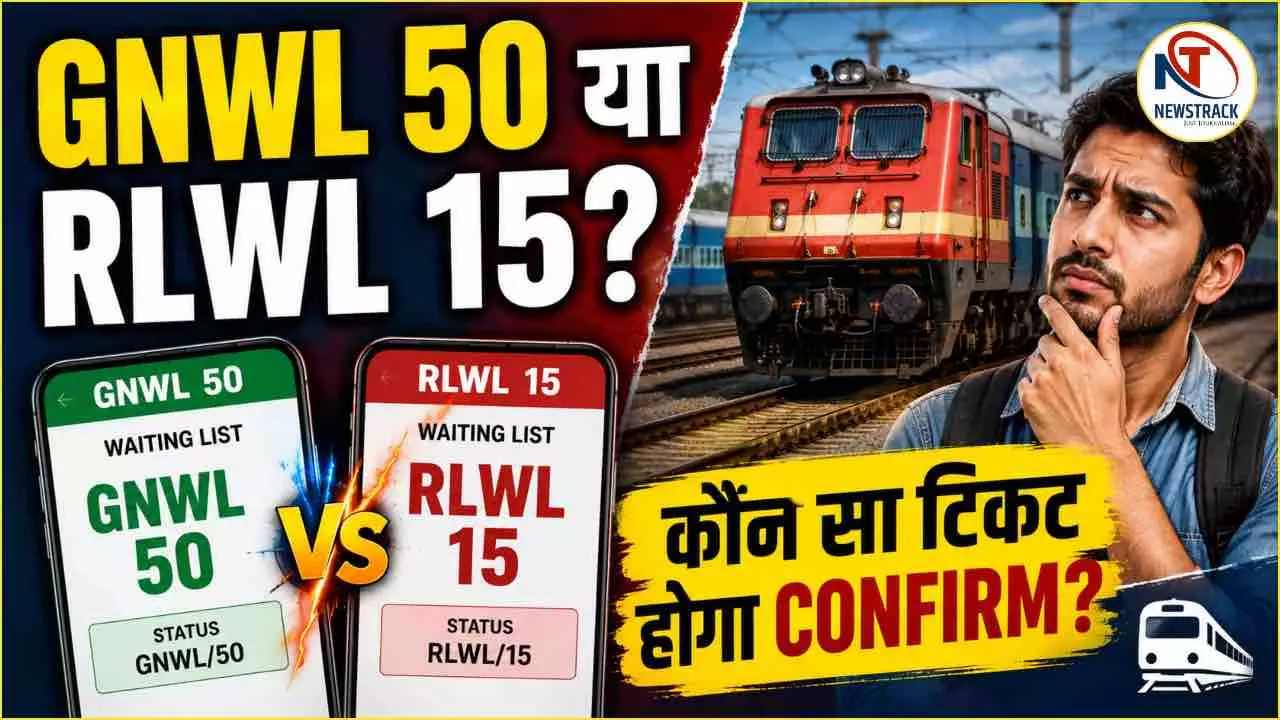 Railway Waiting Ticket GNWL vs RLWL