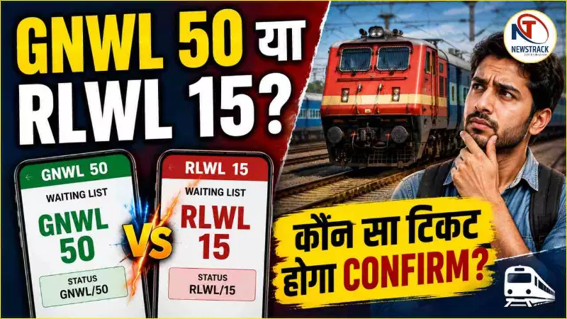 Railway Waiting Ticket GNWL vs RLWL