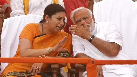 BJP की नई टीम में स्मृति ईरानी को राष्ट्रीय महामंत्री की कमान, देखिए राष्ट्रीय पदाधिकारियों की पूरी सूची BJP की नई टीम में स्मृति ईरानी को राष्ट्रीय महामंत्री की कमान, देखिए राष्ट्रीय पदाधिकारियों की पूरी सूची