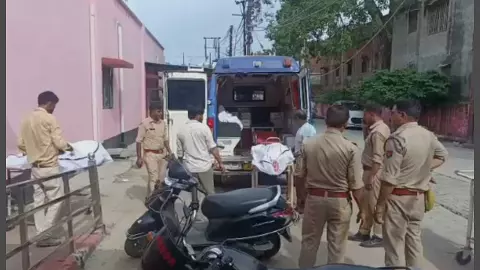 Couple and SI killed in truck collision, SSP Jadaun expresses grief Couple and SI killed in truck collision, SSP Jadaun expresses grief