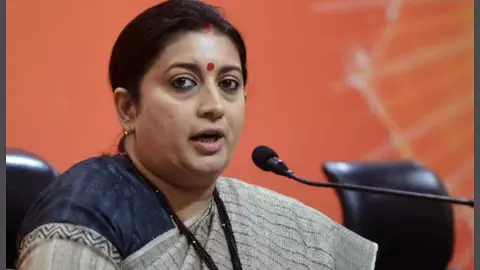 BJP National General Secretary Smriti Irani BJP National General Secretary Smriti Irani